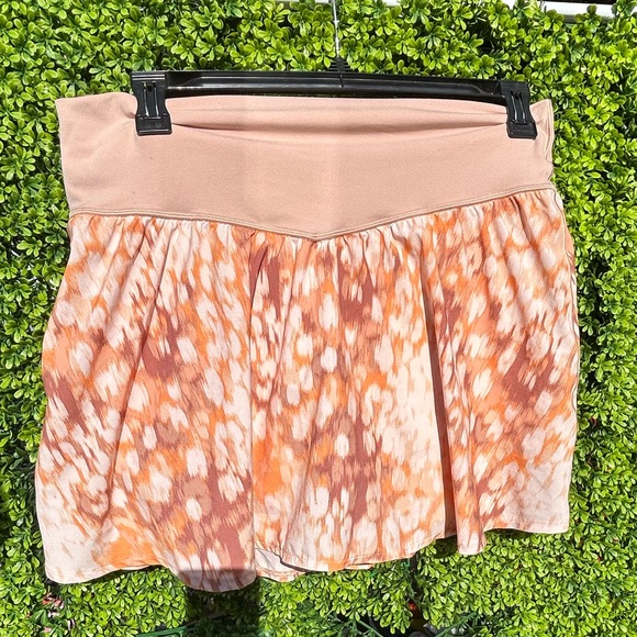 aerie Dresses & Skirts - Stylish Tan and Orange Women's Skirt